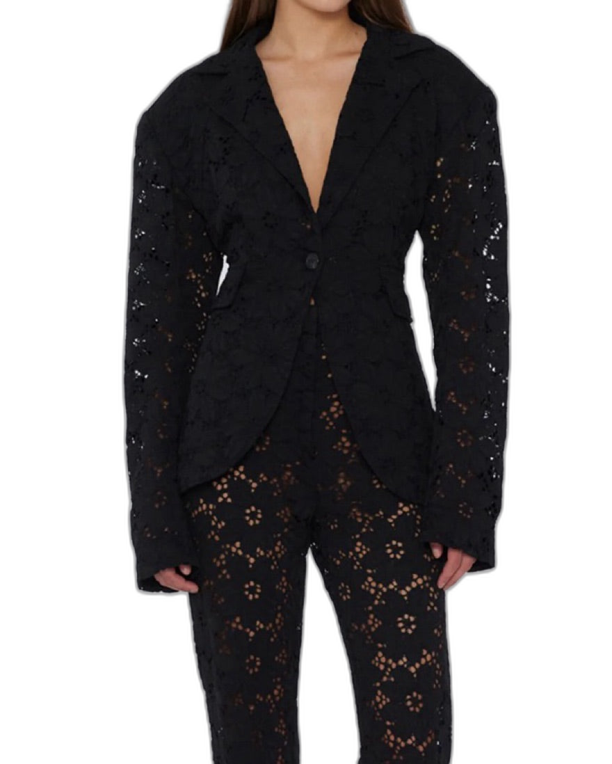 REMAIN LACE TAILORED BLAZER