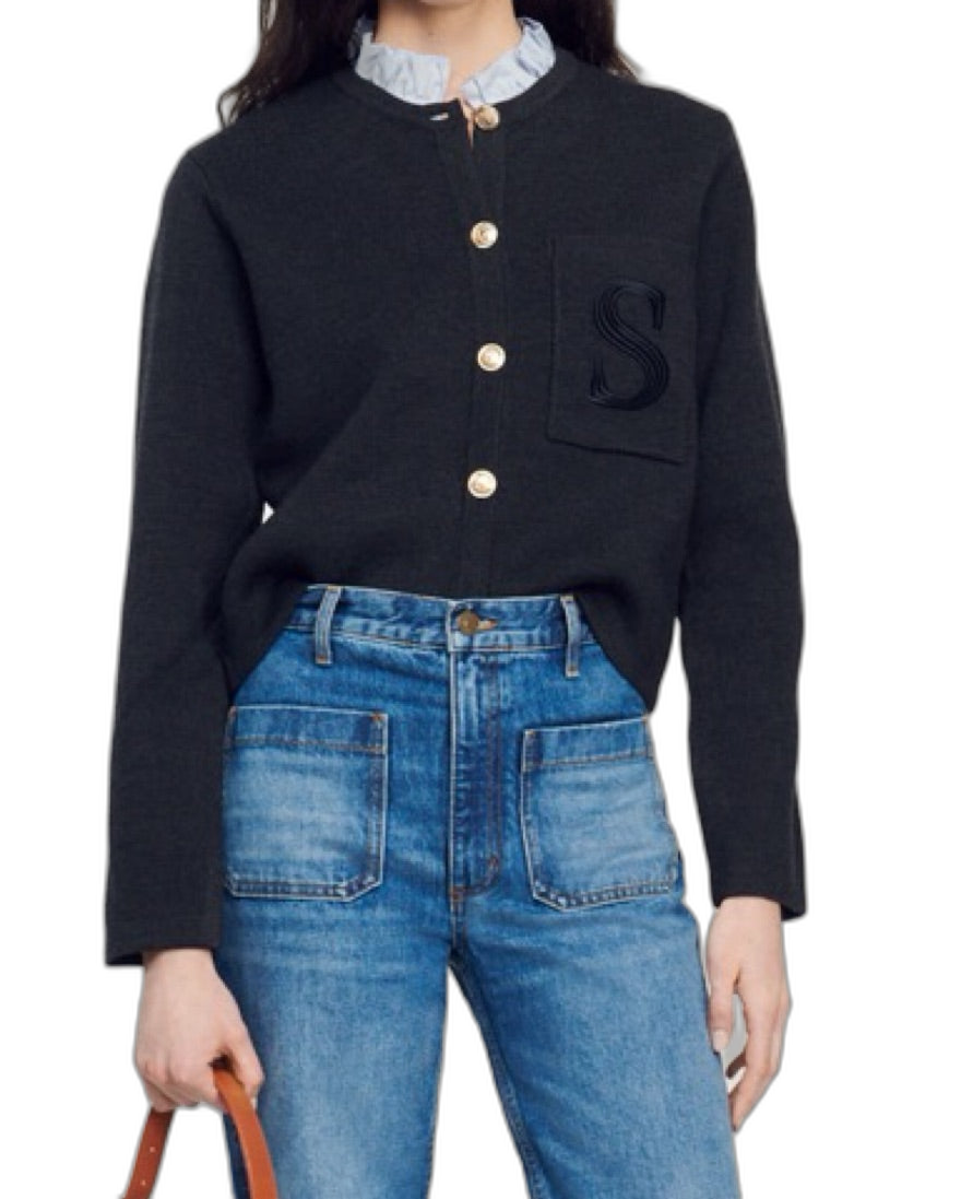 Sandro Cardigan Jacket