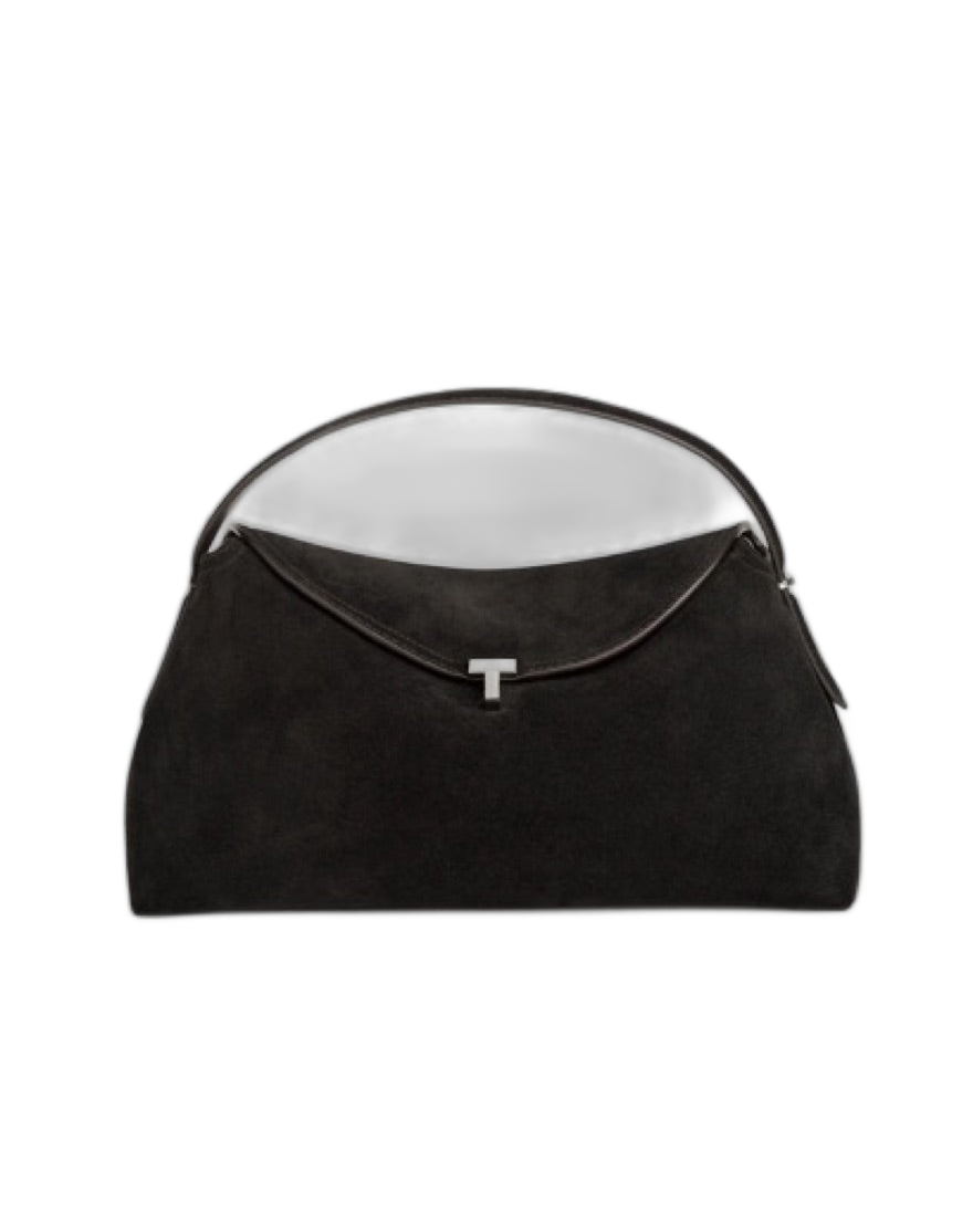 Toteme T-Lock Suede Bag