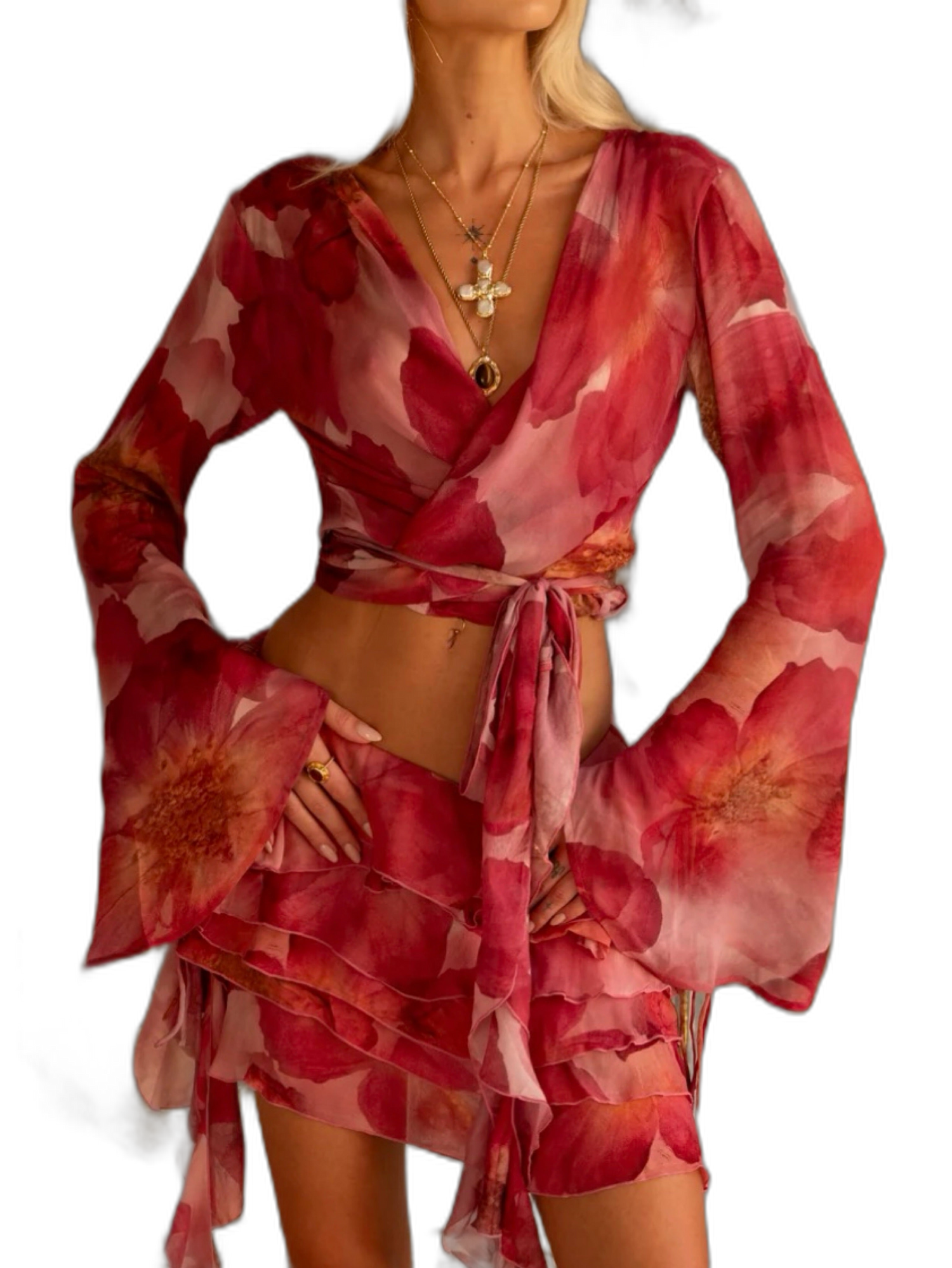 INTO GAIA Kiss From a Rose Top