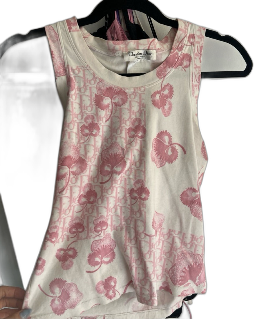 Christian Dior 2002 Diorissimo Tank